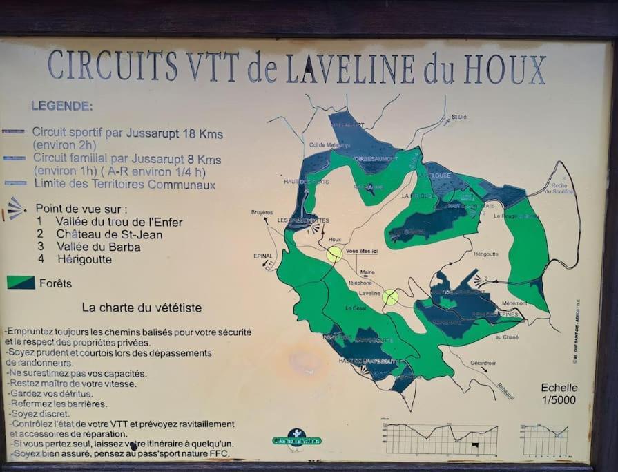 Gite Spa "La Foret Argentee" Proche Gerardmer Laveline-du-Houx Exterior photo